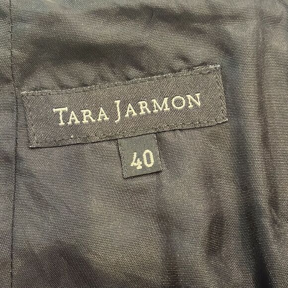 Tara Jarmon Black & White Bubble Knit Pencil Skirt sz 40 or US 8 - Picture 5 of 5